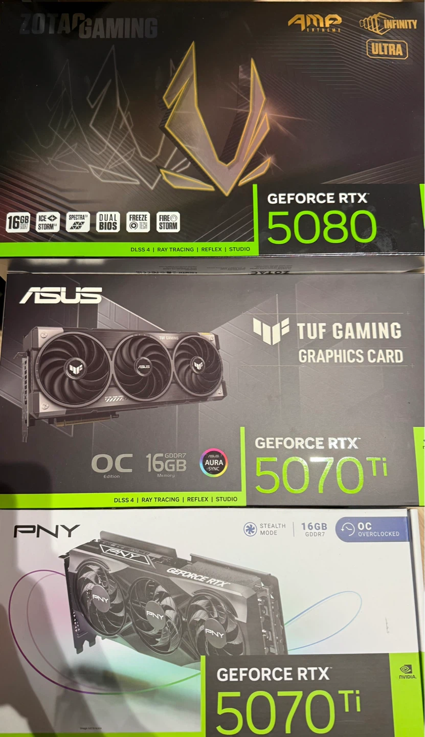 PNY GeForce RTX 5070 Ti 16GB GDDR7 Graphics Card - photo 4