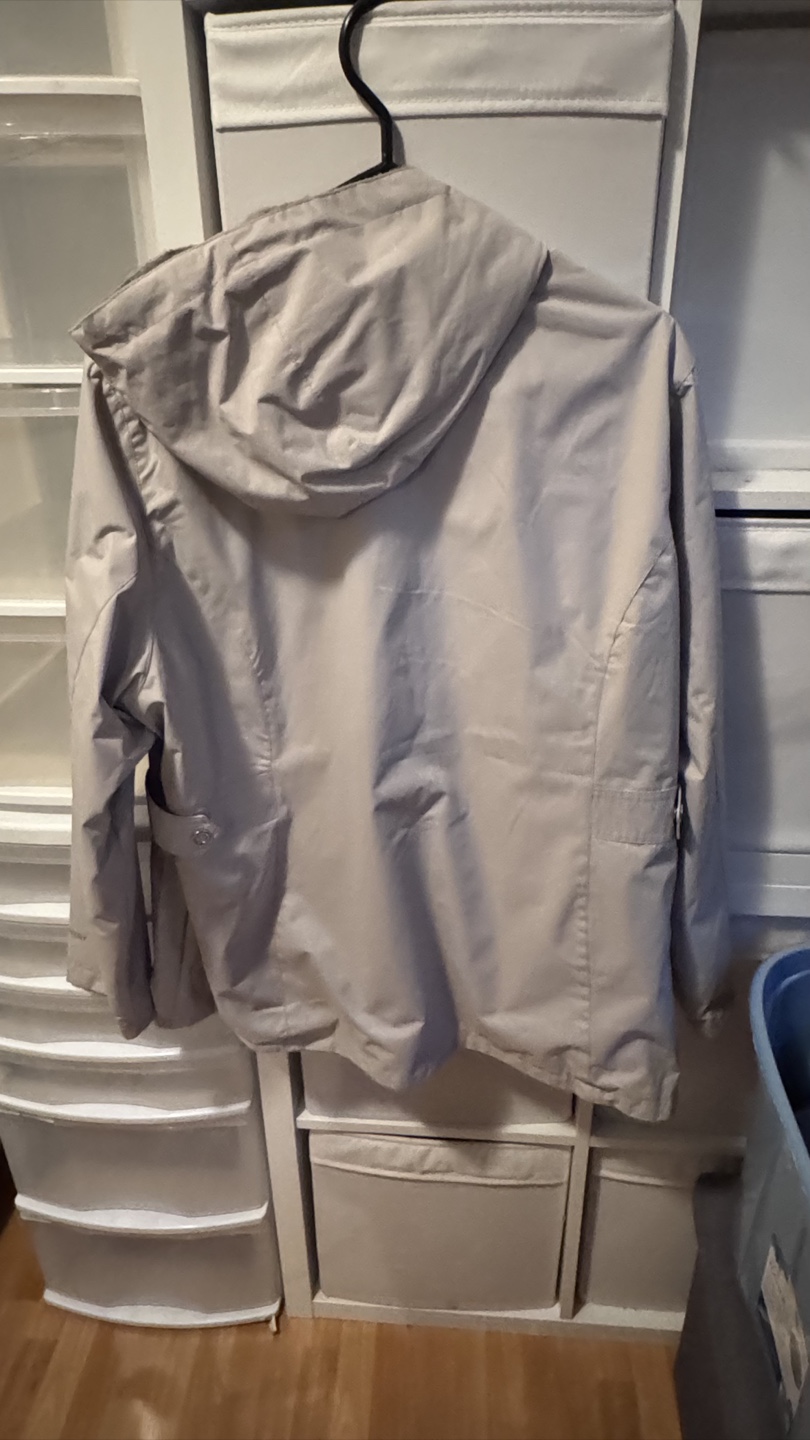 Lightweight Tan Parka Jacket with Plush Fleece Lining - photo 3