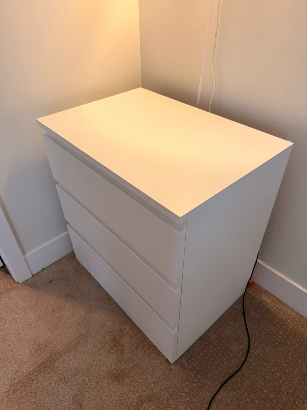 IKEA STORKLINTA 3-drawer chest white x 2 - photo 2
