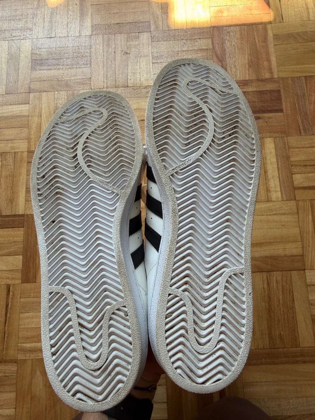 Adidas Superstar White Black Sneakers - photo 4