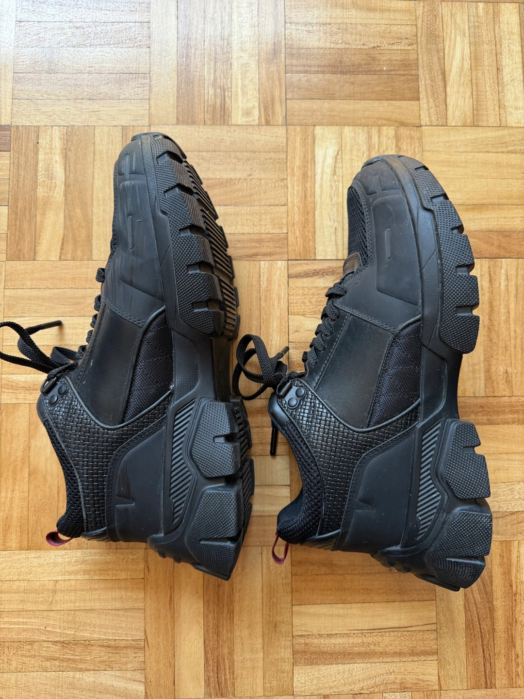 ZARA Men's Black Chunky Sole Sneakers Size 43 - photo 3