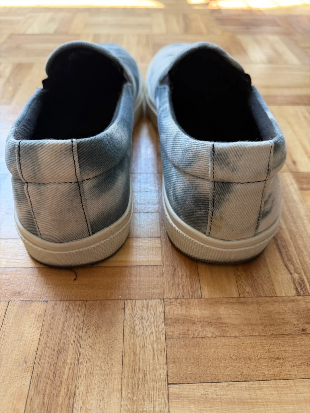 Zara Tie-Dye Canvas Slip-On Sneakers Size 43 - photo 3