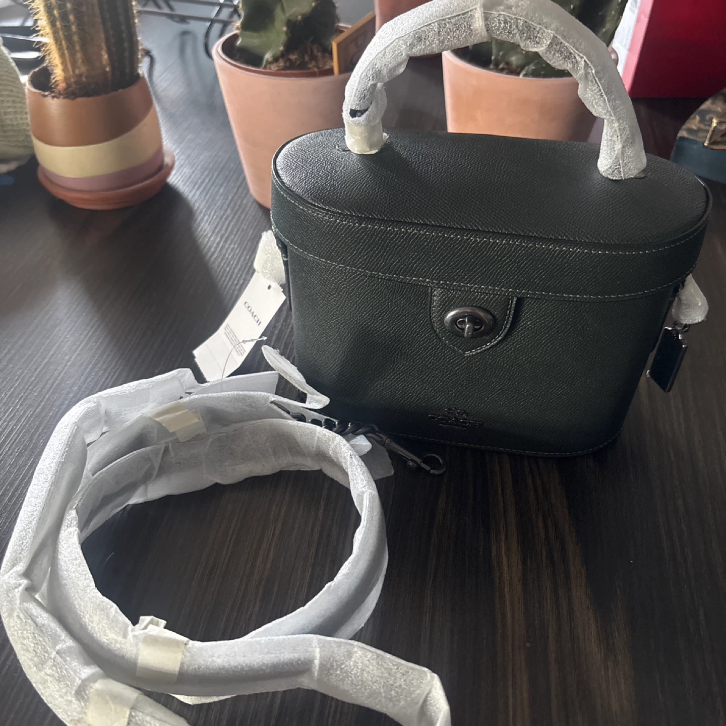 Coach LTH KAY XBDY Top Handle Bag - Amazon Green - photo 3