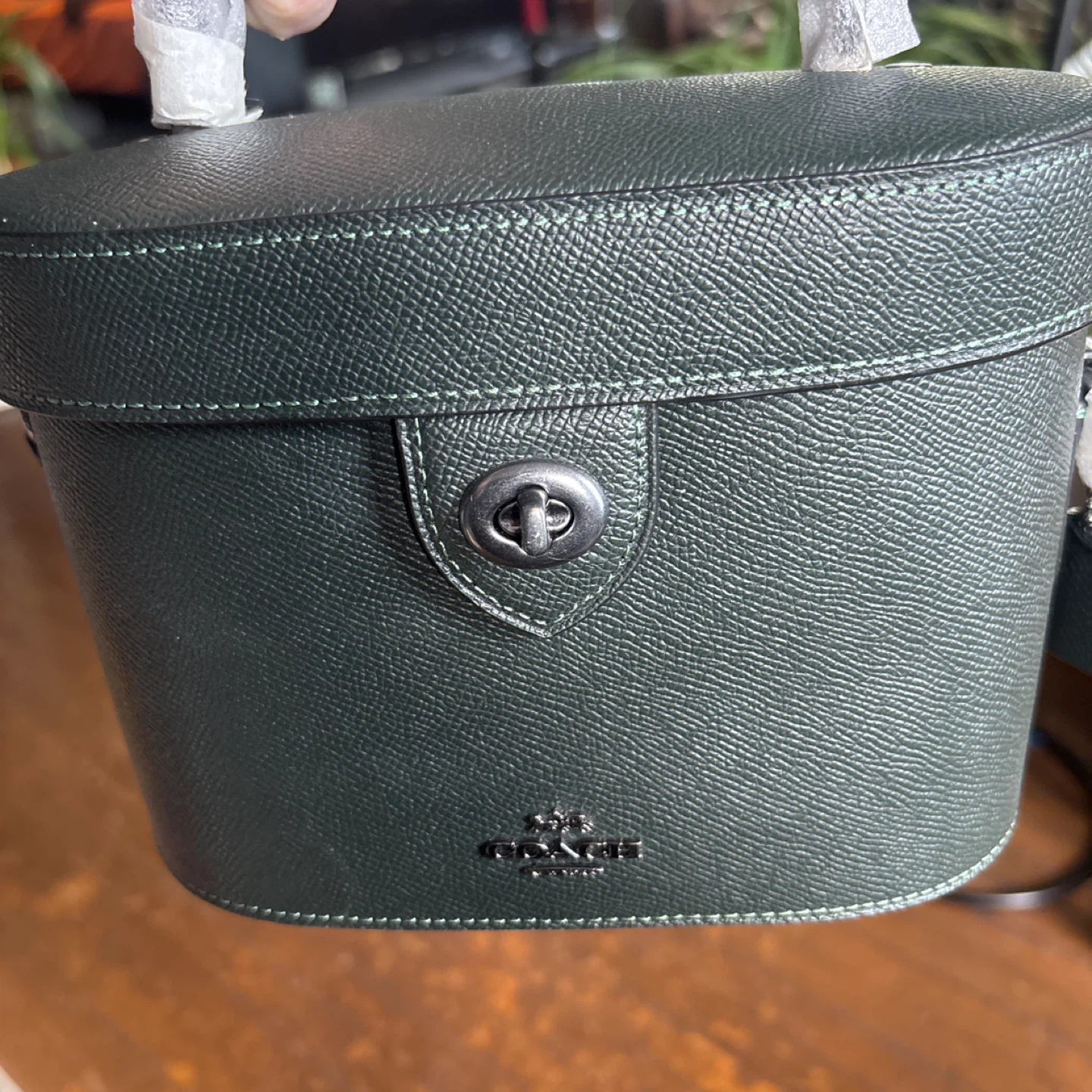 Coach LTH KAY XBDY Top Handle Bag - Amazon Green