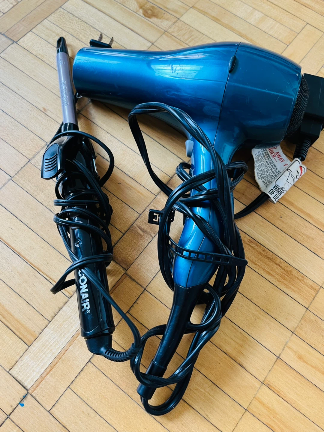 Conair Hair Dryer and Curling Iron Set