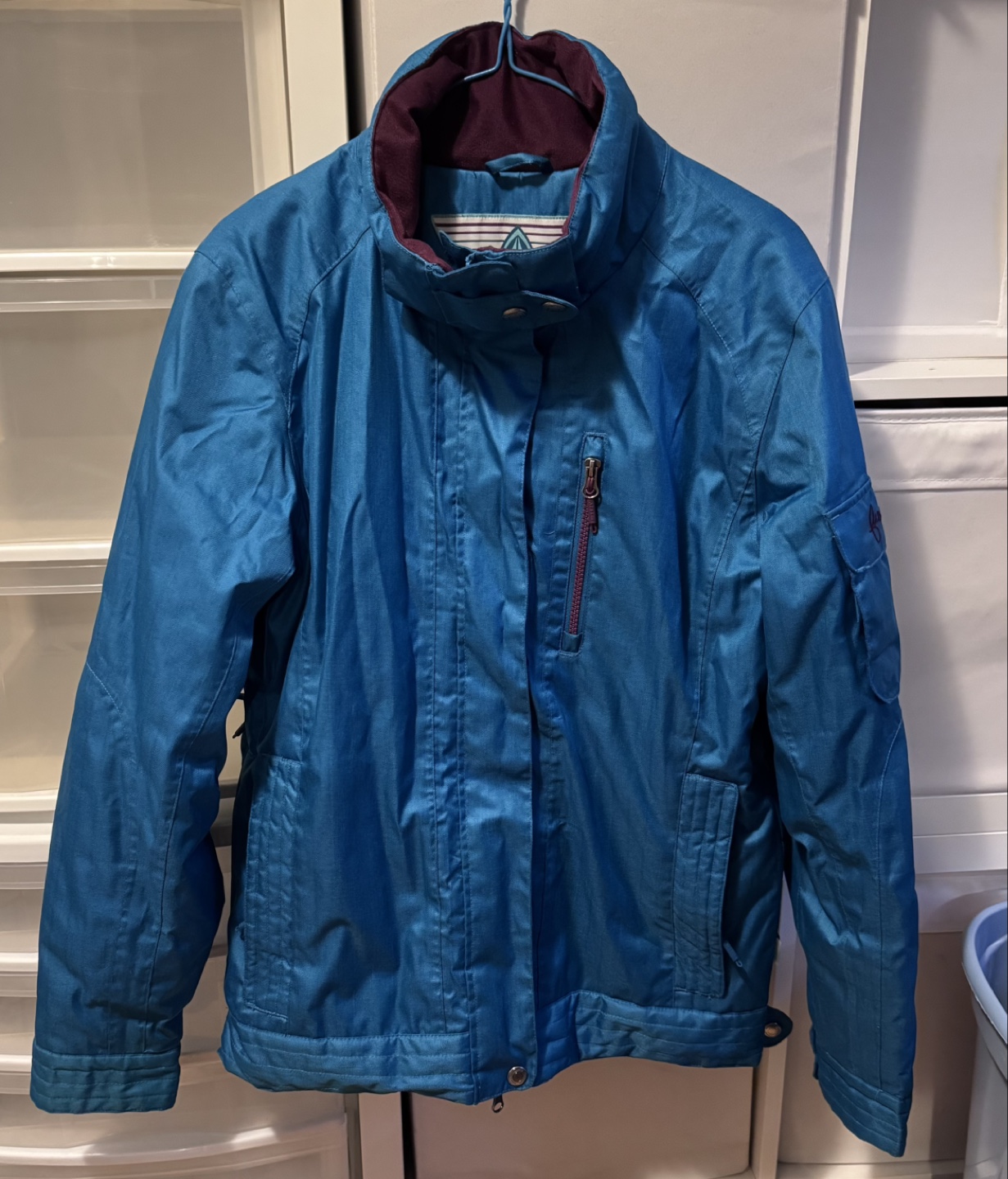 Firefly Blue Ski Jacket Youth Medium