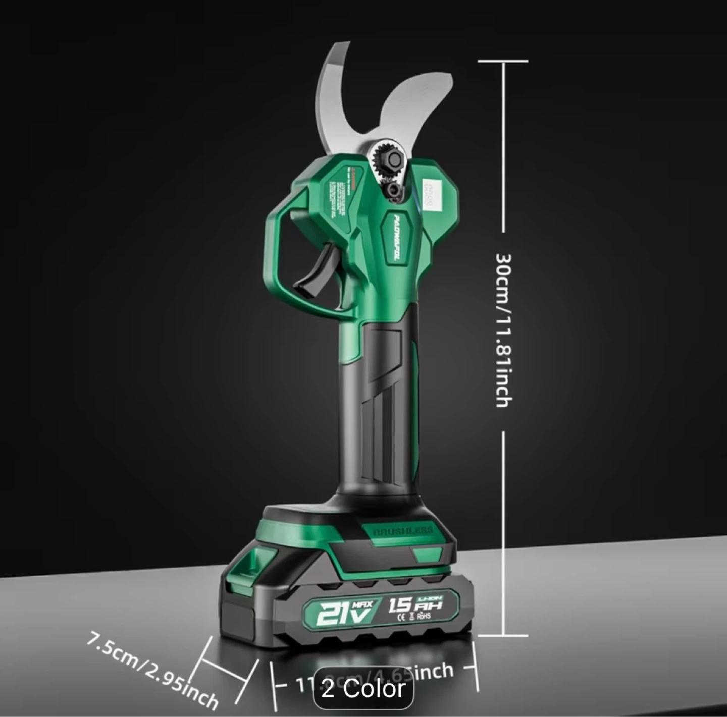 Cordless Electric Pruning Shears - photo 4