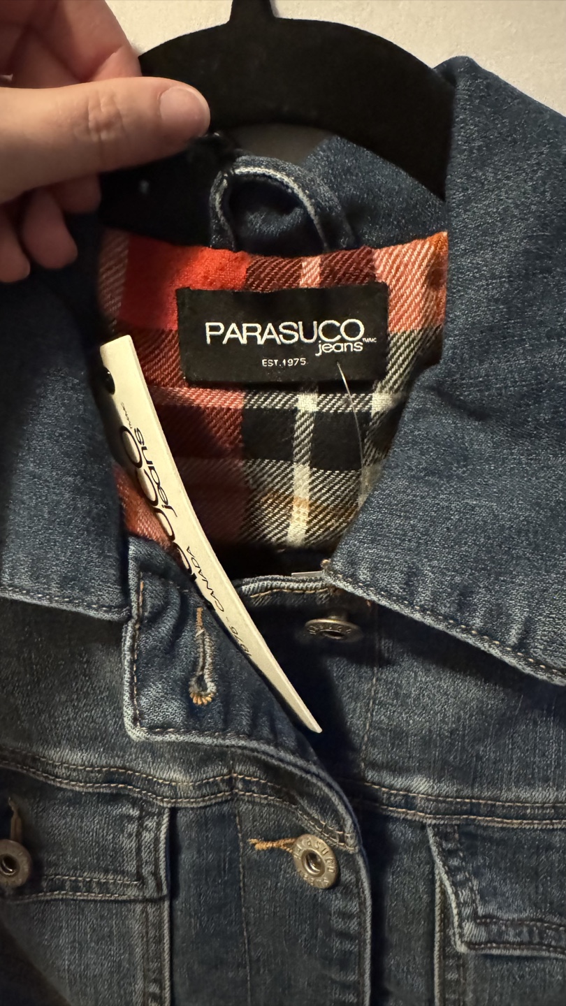 PARASUCO JEANS Denim Jacket with Plaid Lining - photo 2