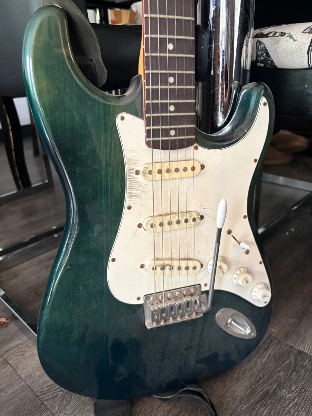 Austin Electric Guitar - Dark Green