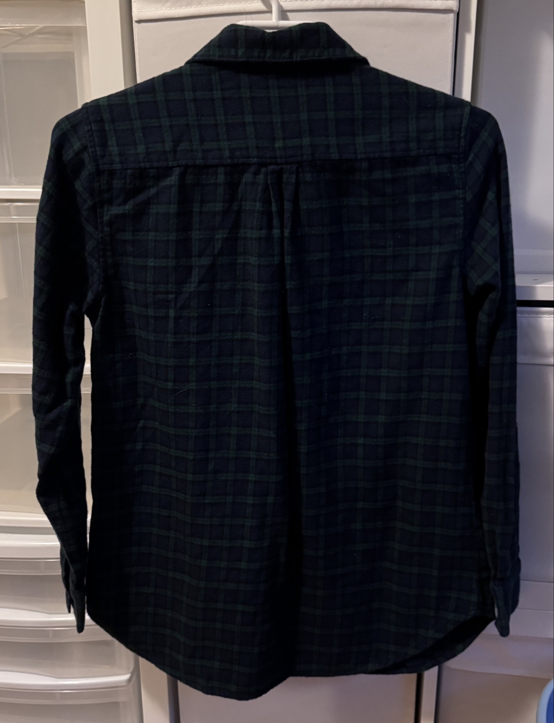 Banana Republic Plaid Flannel Shirt - XS - photo 3
