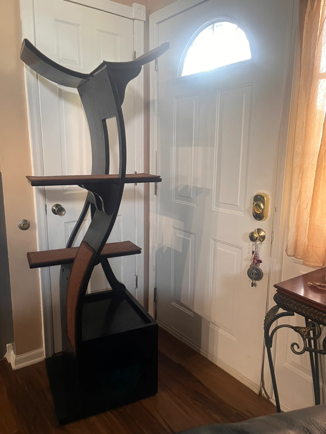 The Refined Feline Lotus Tower Cat Tree, Espresso, 69" H - photo 5