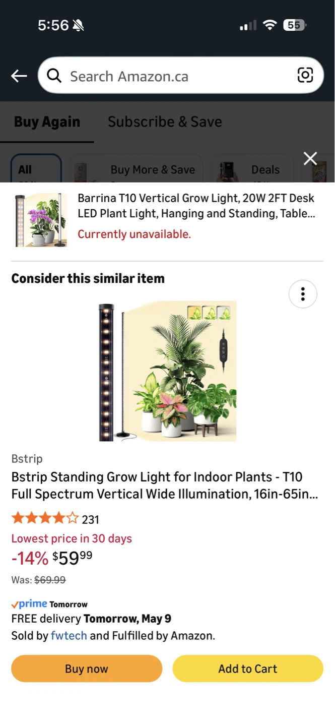 Barrina T10 Pro Standing Grow Light - photo 4