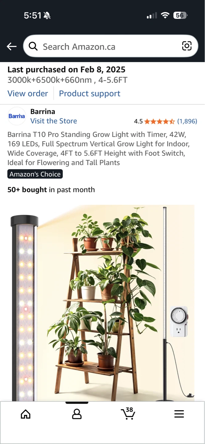 Barrina T10 Pro Standing Grow Light - photo 5