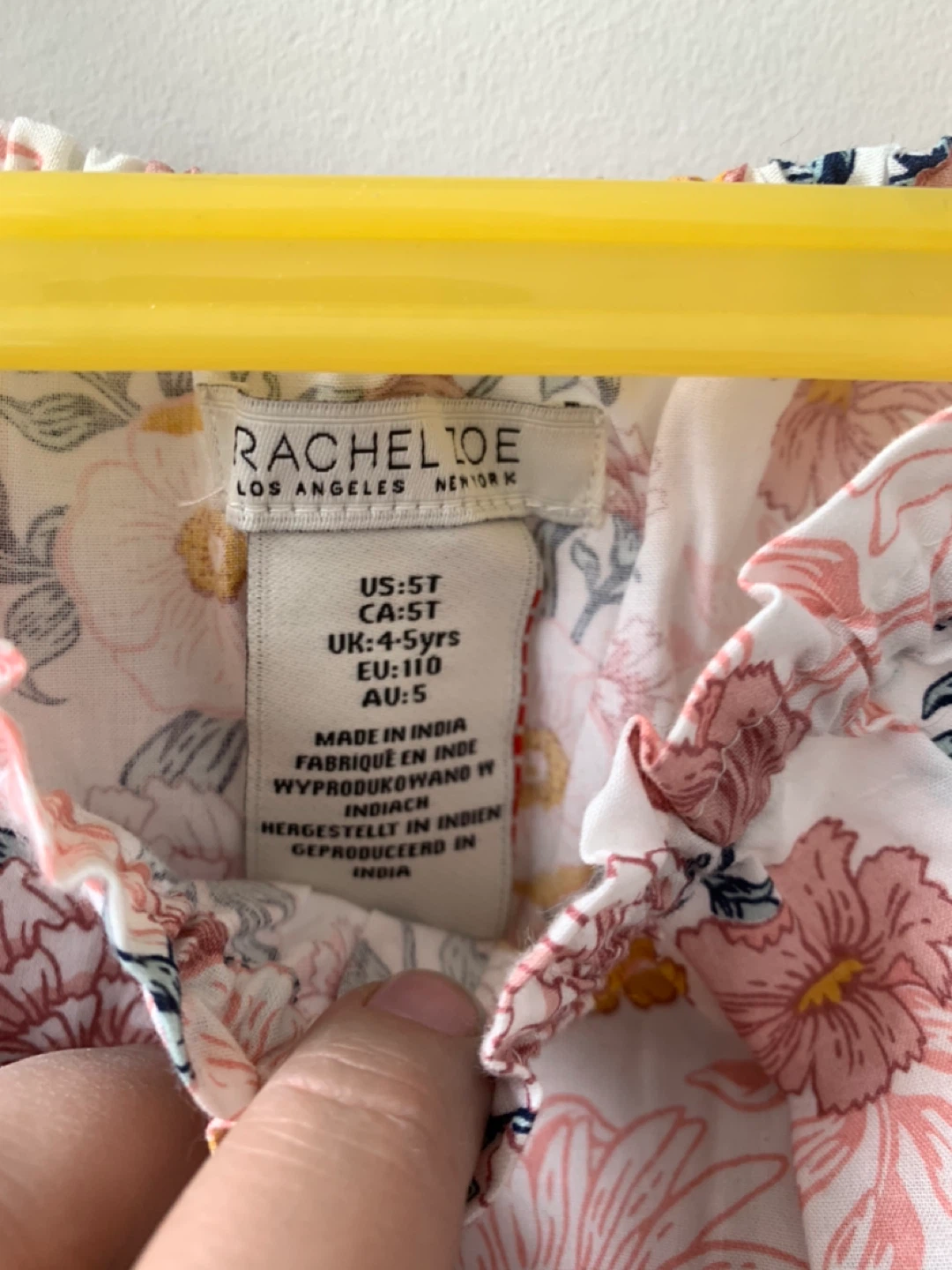 Rachel Zoe Floral Tank Top - Size 5T - photo 2
