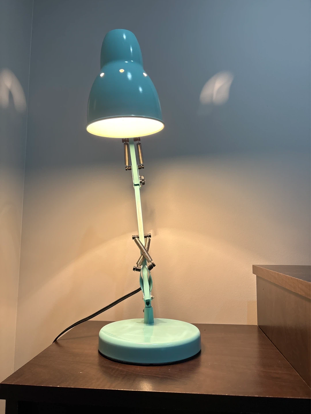 Teal Adjustable Desk Lamp
