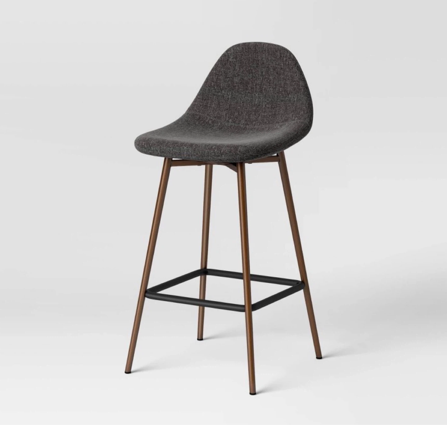Threshold Copley Counter Height Barstool - Dark Gray - photo 3