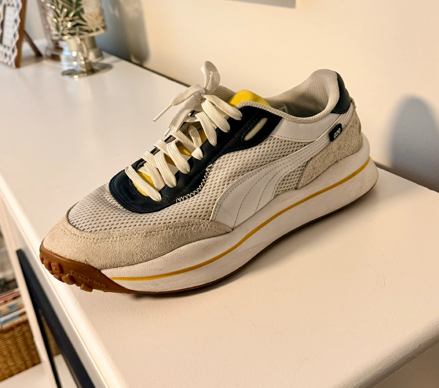 Puma Men's 180 Casual Shoes White/Yellow - photo 2
