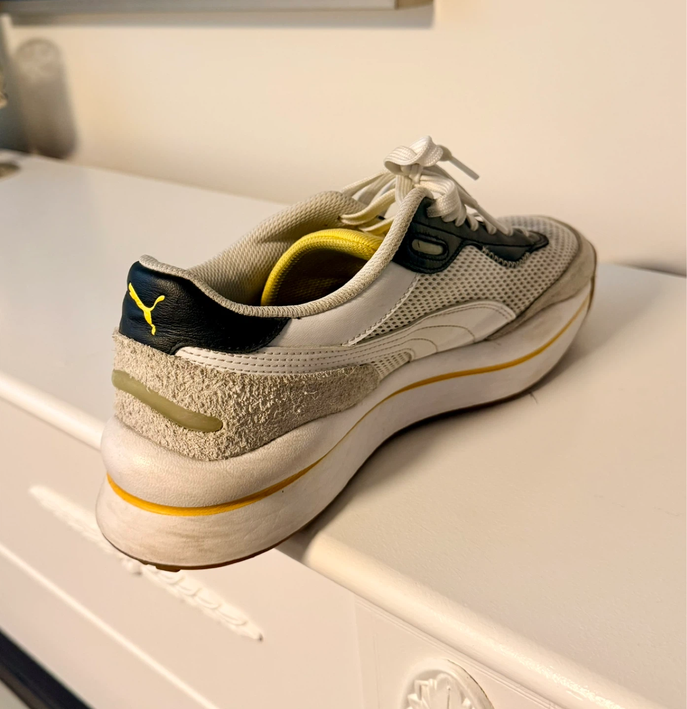 Puma Men's 180 Casual Shoes White/Yellow - photo 5