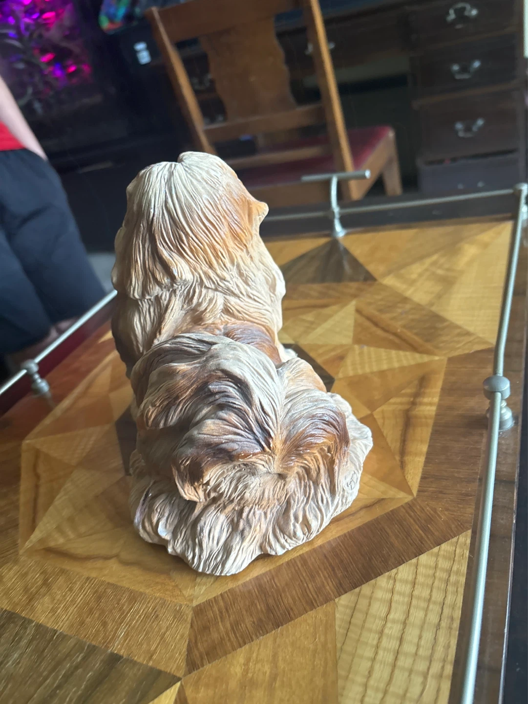 Vintage dog sculpture - photo 2