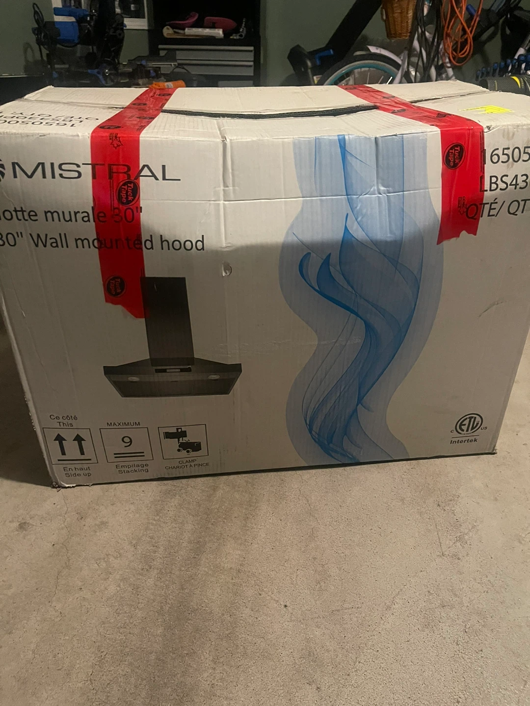Mistral 30" Wall Mounted Hood LBS430PR