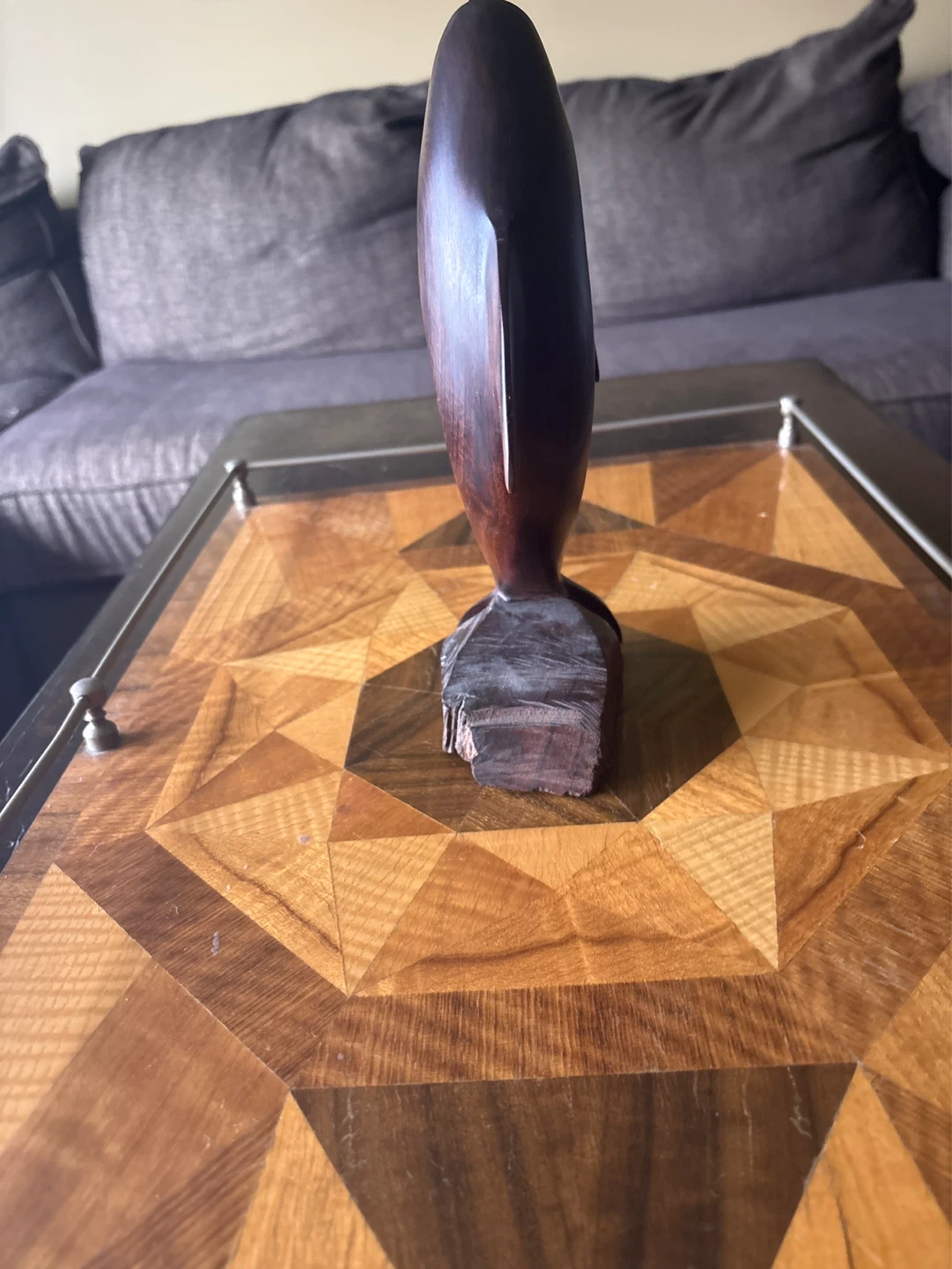 Wooden Dolphin Figurine - photo 2