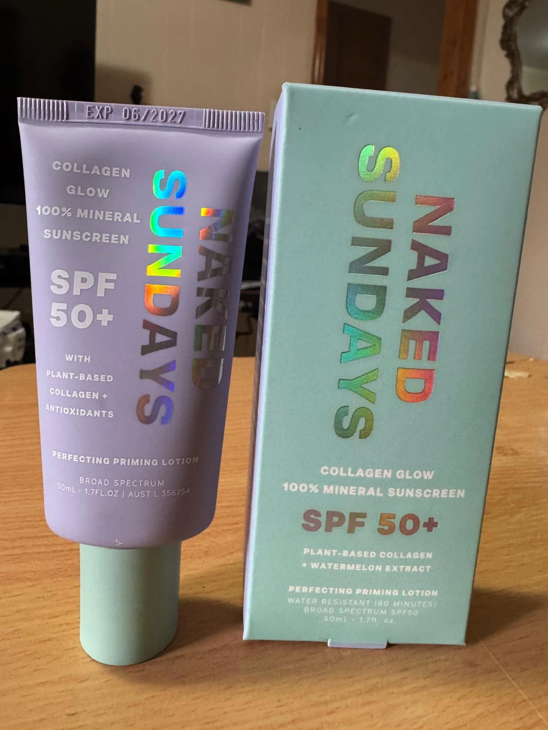 Naked Sundays Collagen Glow Perfecting Priming Lotion SPF 50+