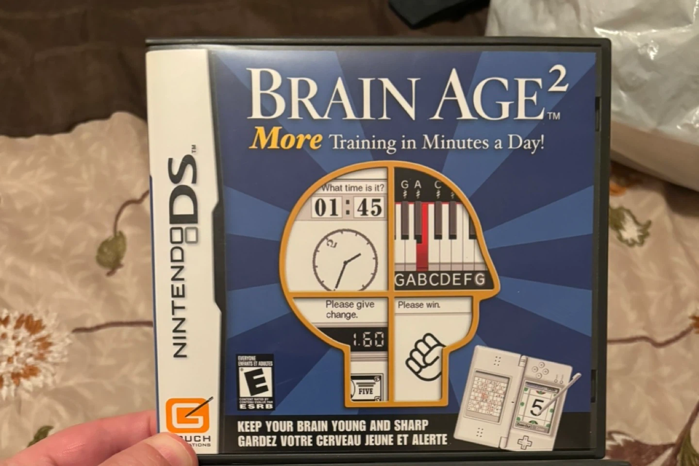 Brain age 2 Nintendo DS game