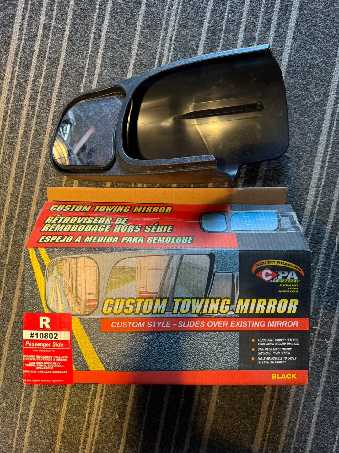 CIPA Custom Towing Mirror - Driver Side