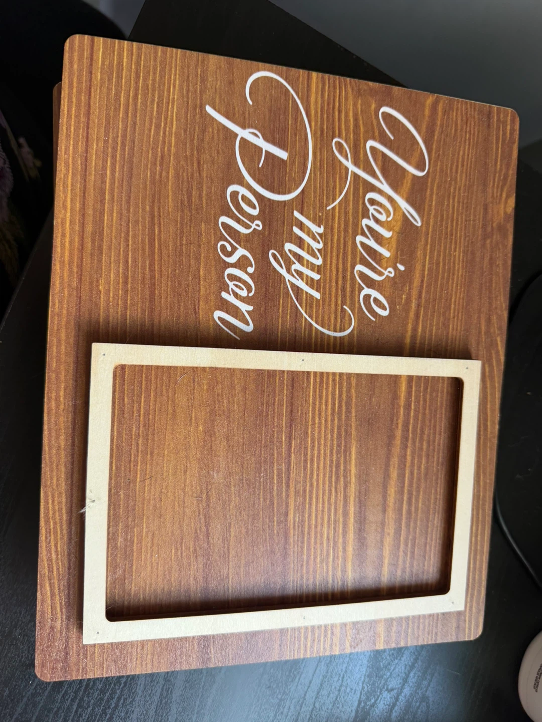 Wooden "You're My Person" Photo Frame - photo 2