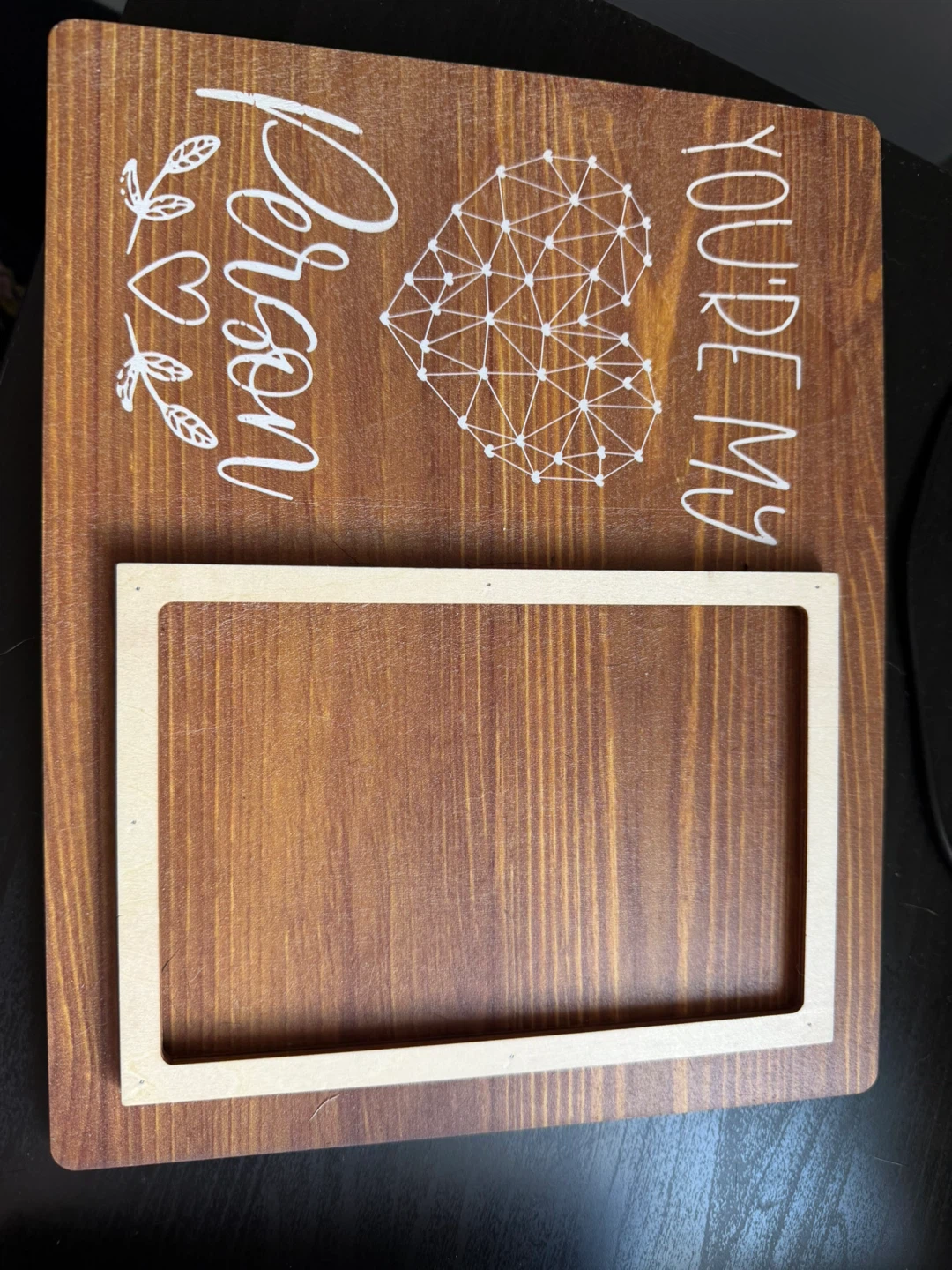 Wooden "You're My Person" Photo Frame