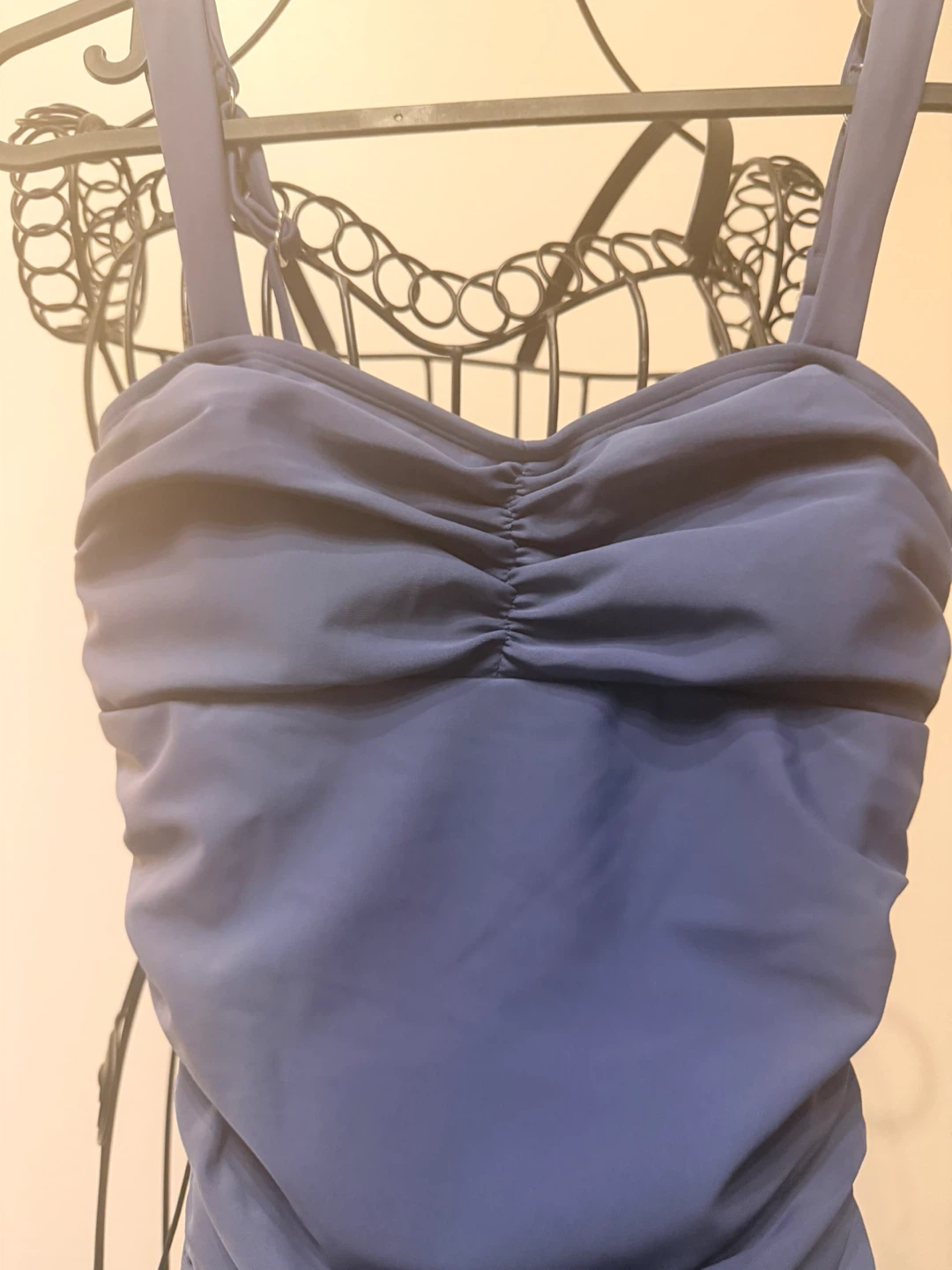 Blue Ruched Swimsuit-New - photo 5