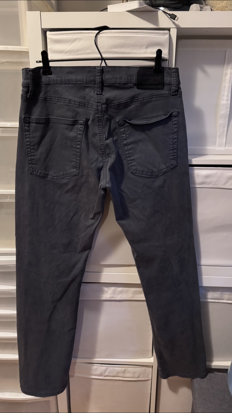 Lucky Brand 221 Straight Fit Grey Jeans Size 32/32 - photo 4