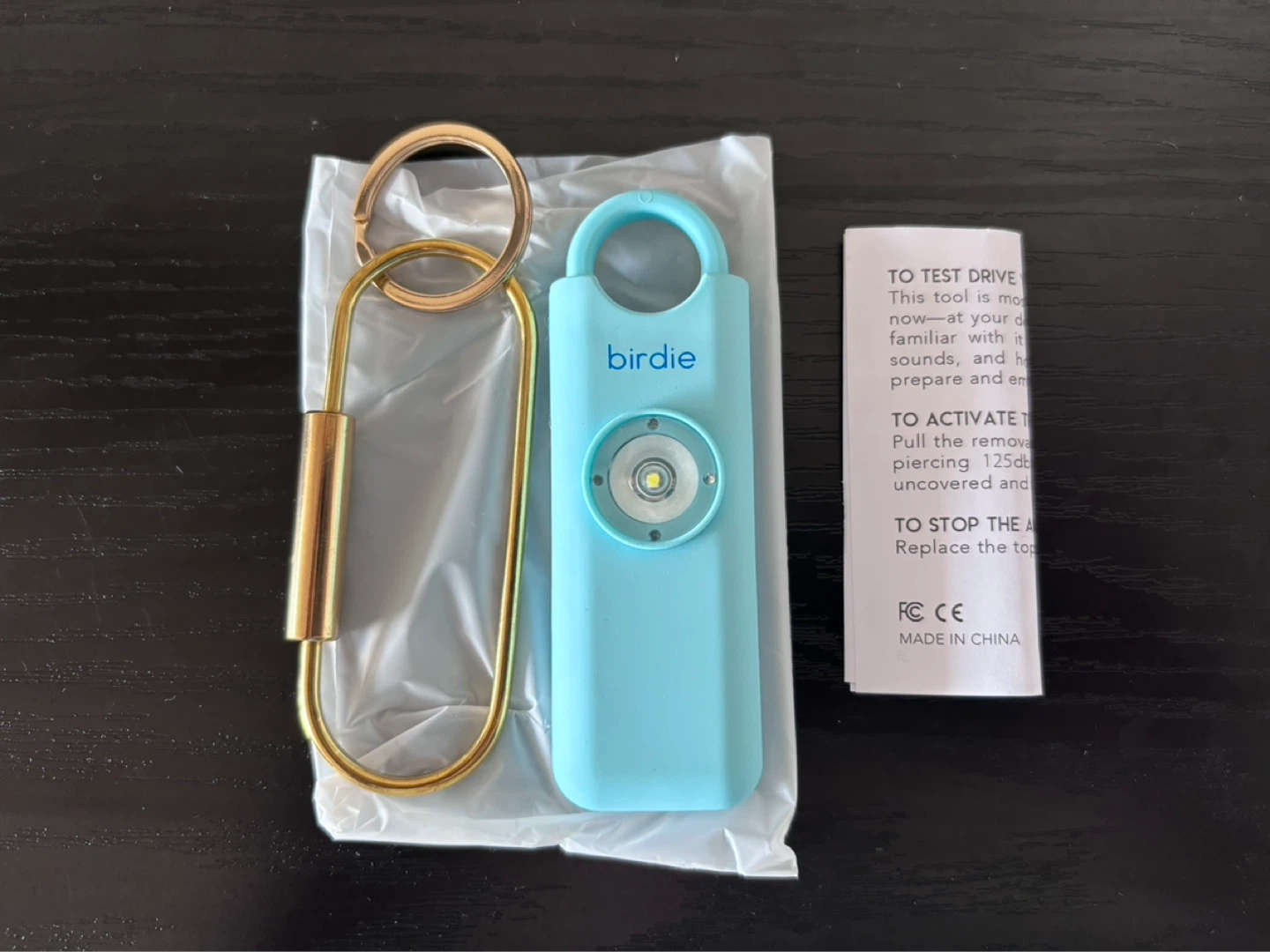 Birdie Personal Safety Alarm - Teal - photo 3