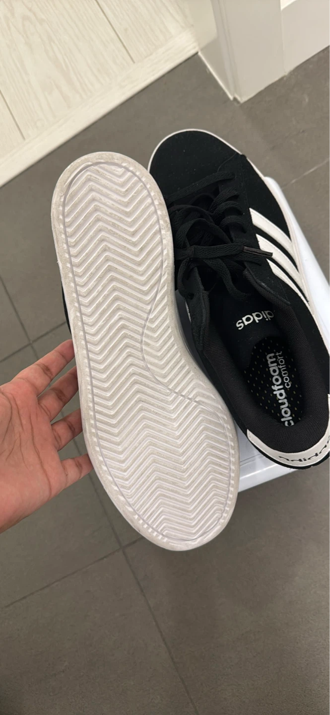 Adidas Cloudfoam Comfort Black Sneakers Men