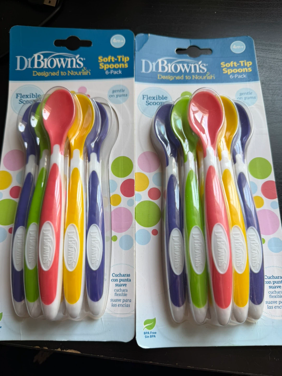 Dr. Brown's Soft-Tip Spoons (2 x 6-Pack)