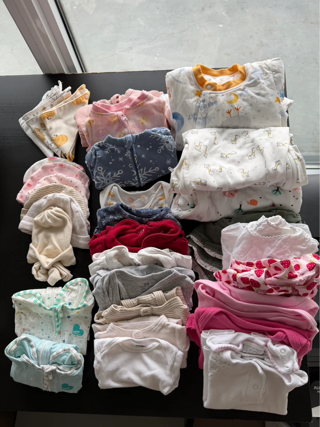 Newborn Baby girl clothes bundle from 0–12 months 30 items