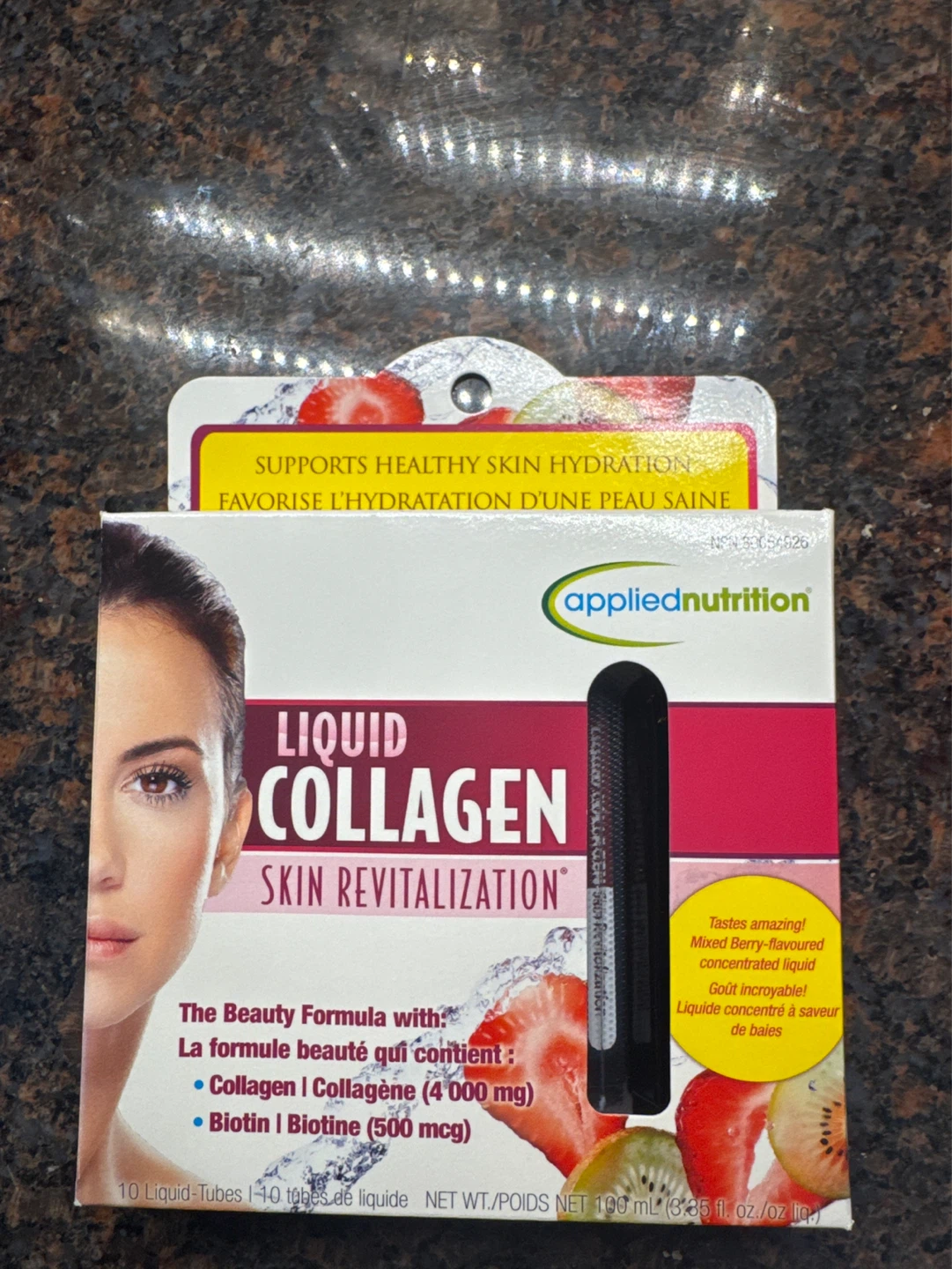 Applied Nutrition Liquid Collagen Skin Mixed Berry 10 Tubes