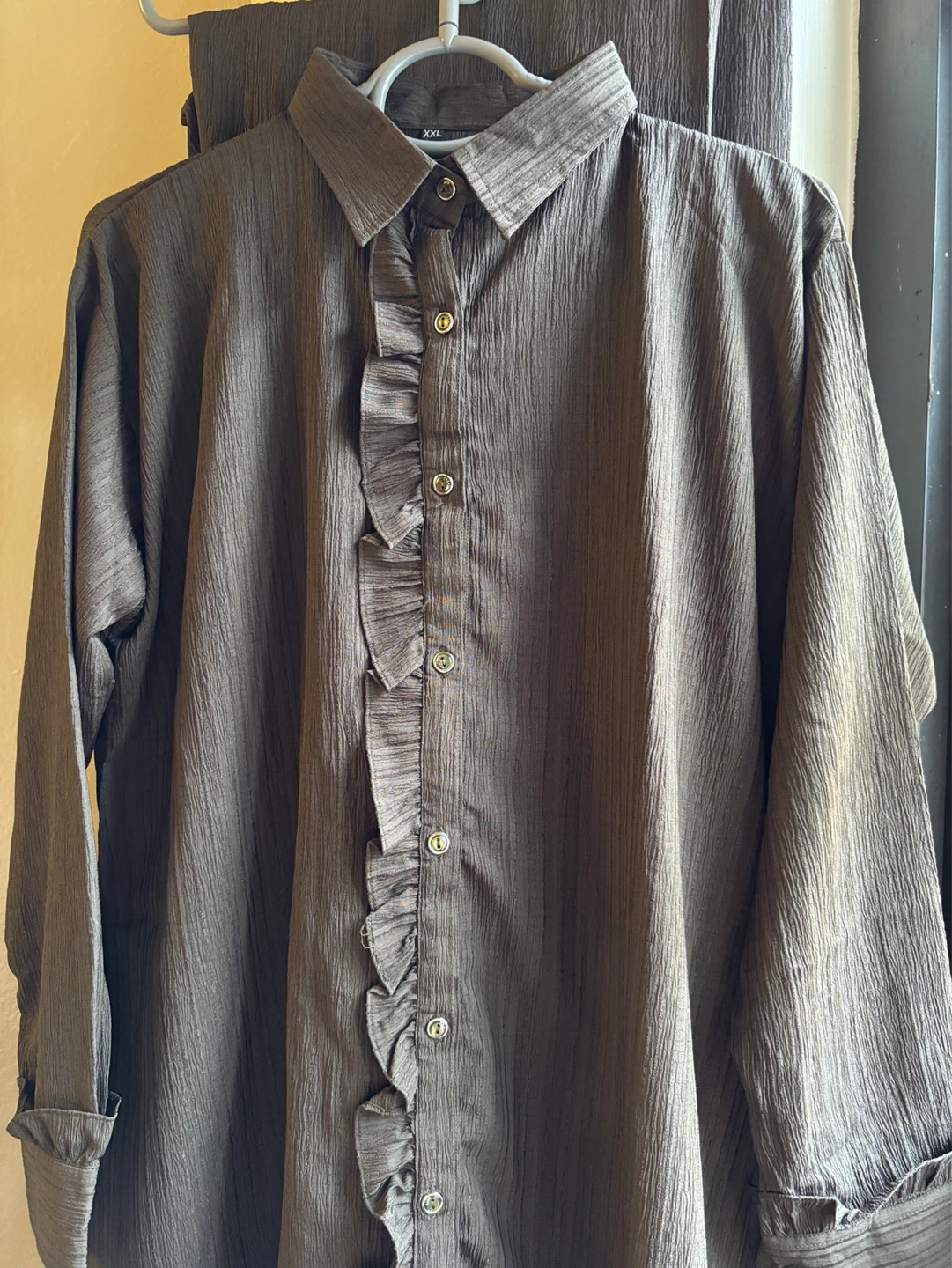 Women's Ruffle Front Blouse - XXL - photo 2