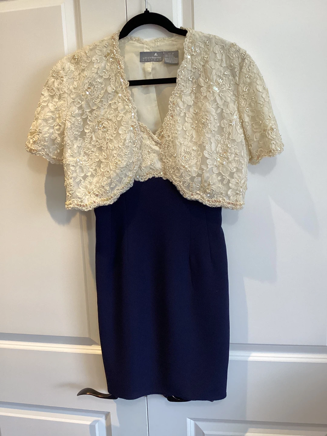 LIZ CLAIBORNE PARTY DRESS & JACKET