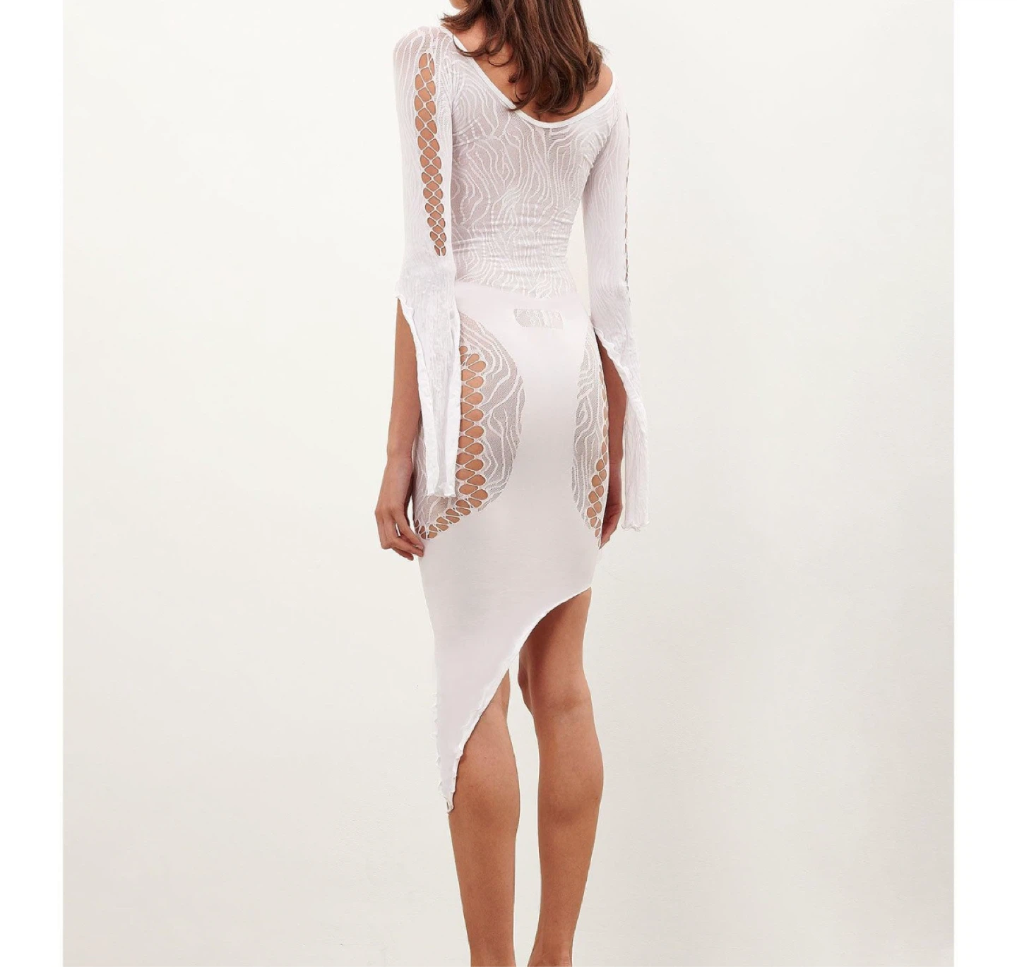Poster girl dress (white) - photo 2