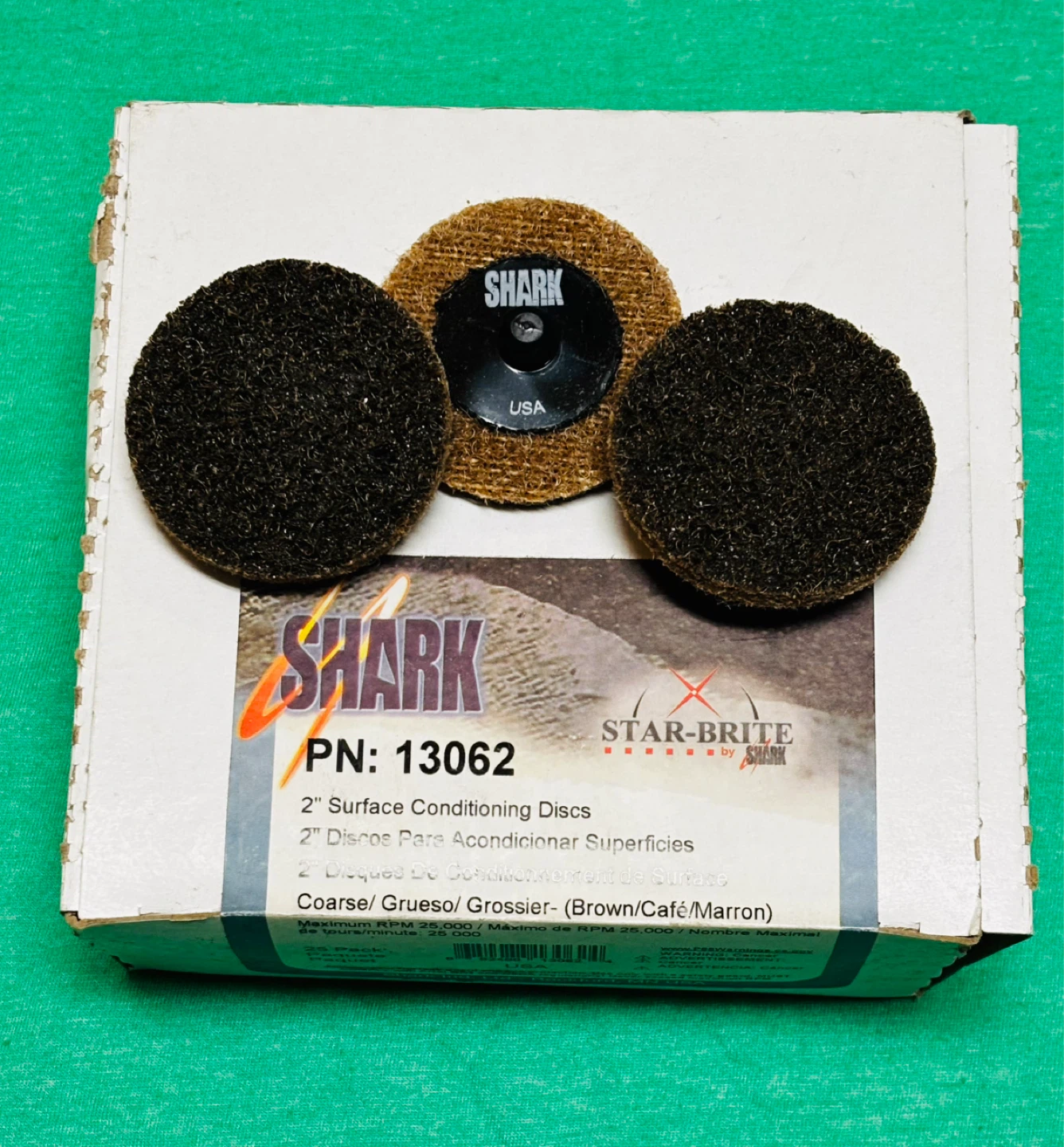 Surface Conditioning Discs - Shark 25 pieces