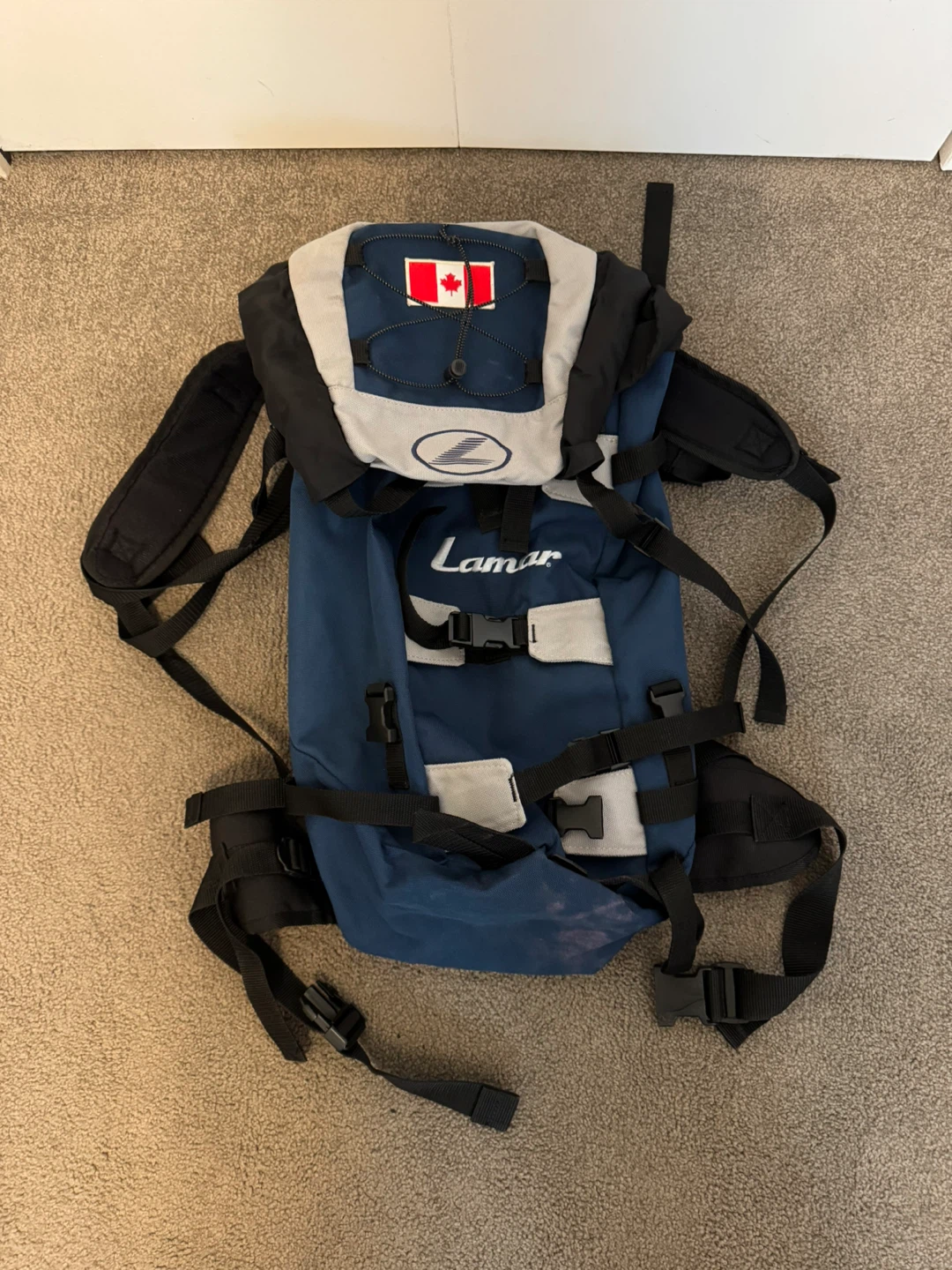 Lamar Backpack - Blue/Grey