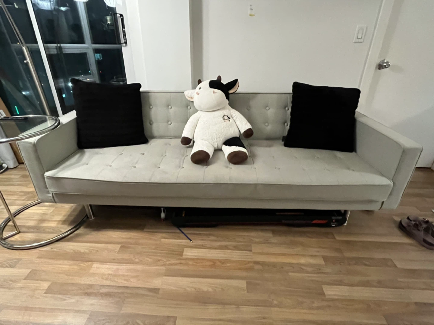 Designer Grey Sofa, 3 seater - photo 3
