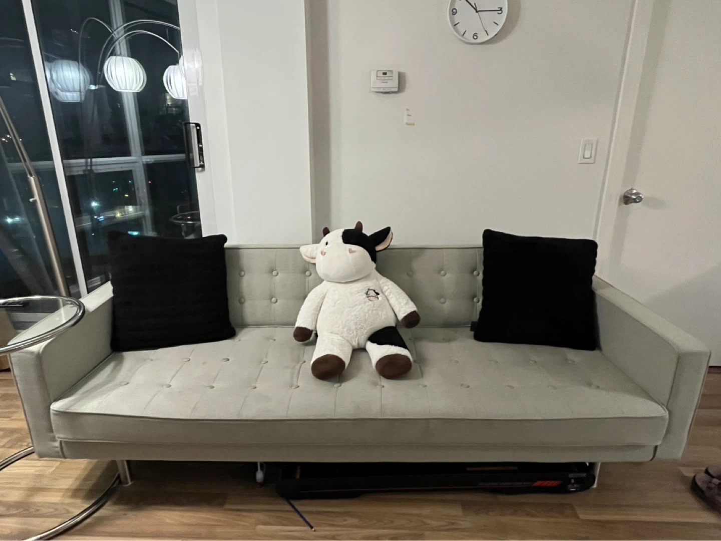 Designer Grey Sofa, 3 seater - photo 2