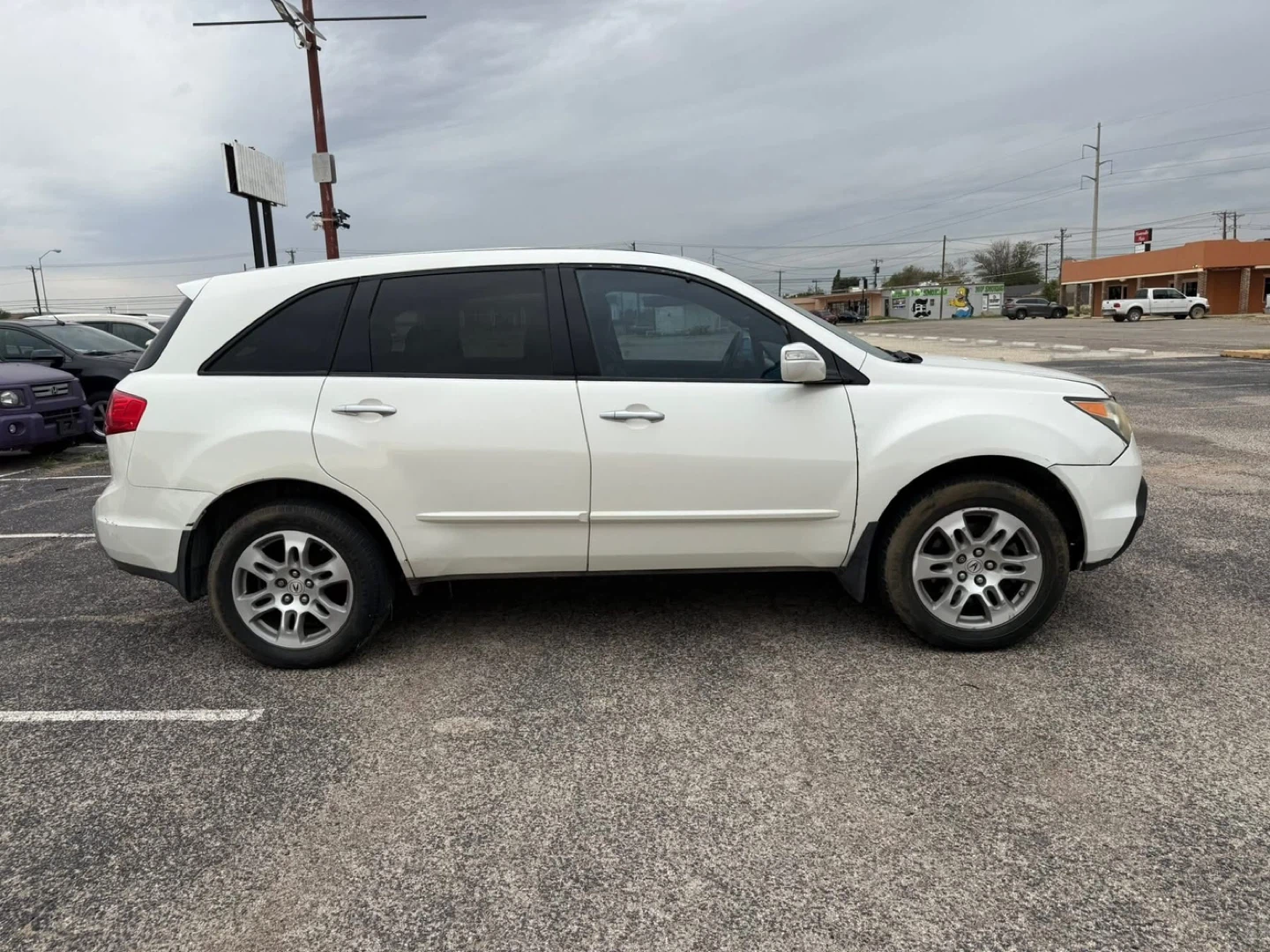 2010 Acura MDX white SUV - photo 3