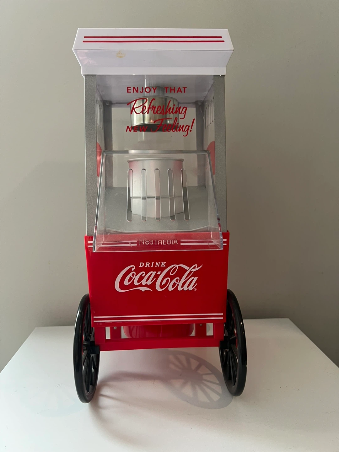 Coca Cola table top popcorn machine
