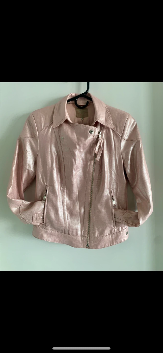 GUESS Metallic Biker Jacket - photo 4