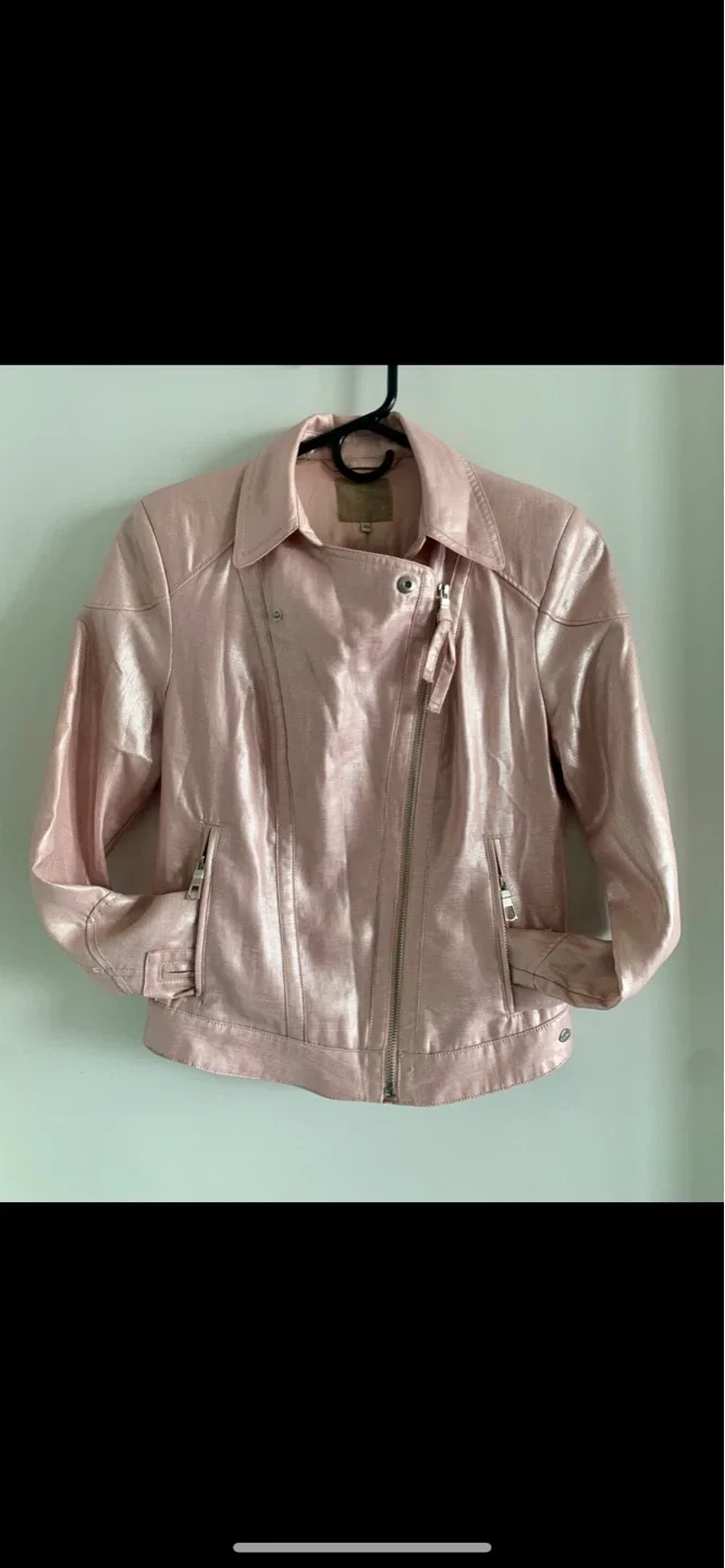 GUESS Metallic Biker Jacket - photo 4