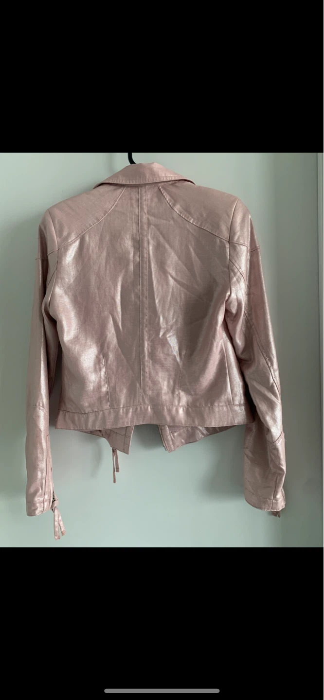 GUESS Metallic Biker Jacket - photo 5