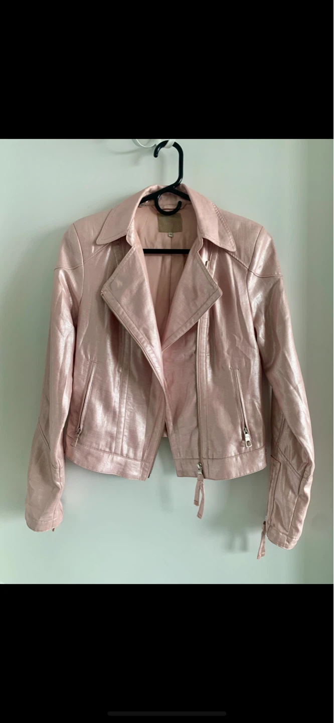 GUESS Metallic Biker Jacket - photo 2